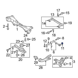 Hyundai OE - Outer Lateral Arm Washer
