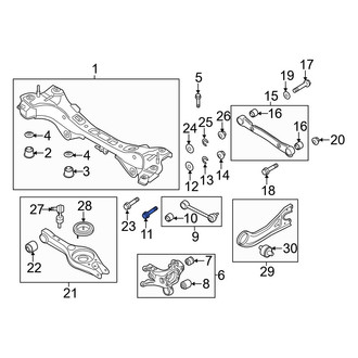 Hyundai OE - Lateral Arm Bolt