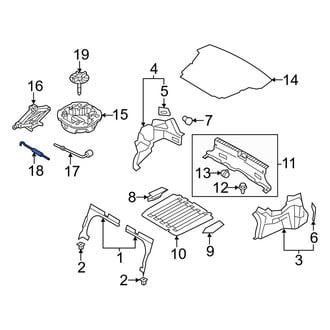 Hyundai OE - Floor Jack Handle