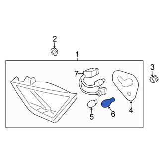Hyundai OE - Front Side Marker Light Bulb