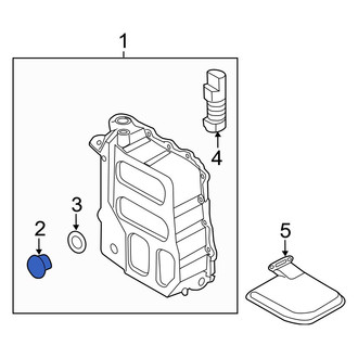 Hyundai OE - Automatic Transmission Cover Drain Plug