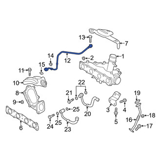 Hyundai OE - Turbocharger Oil Line
