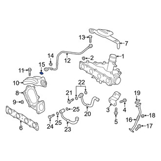 Hyundai OE - Turbocharger Oil Line Gasket