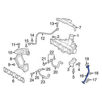 Hyundai OE - Turbocharger Oil Line