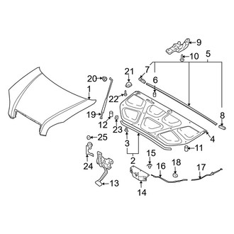 Hyundai OE - Hood & Components