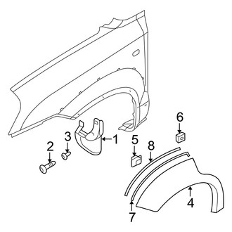 Hyundai OE - Fender - Exterior Trim