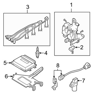 Hyundai OE - Electrical - Ignition System (GLS 2.0L Gas)