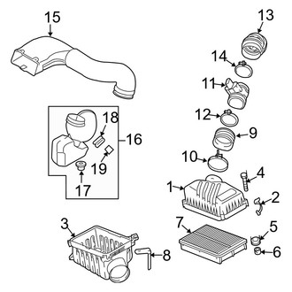 Hyundai OE - Engine - Air Intake (2.7L)