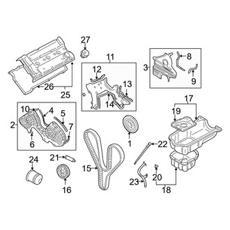 Hyundai OE - Engine Parts (2.7L)