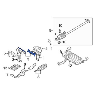 Hyundai OE - Exhaust Manifold Gasket