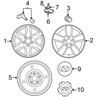 Hyundai OE - Wheels