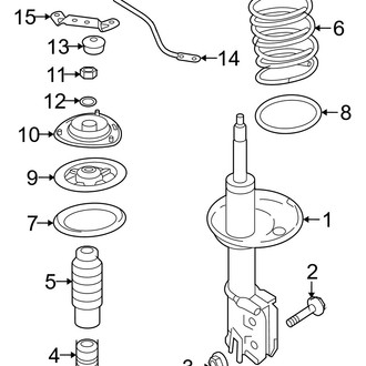 Hyundai OE - Front Suspension - Struts & Components
