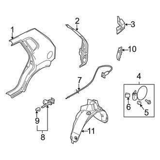 Hyundai OE - Quarter Panel & Components