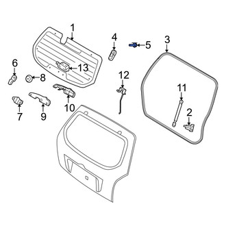 Hyundai OE - Liftgate Glass Hinge Bolt