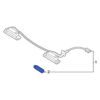 Hyundai OE - License Plate Light Bulb
