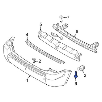 Hyundai OE - Bumper Impact Bar Bolt