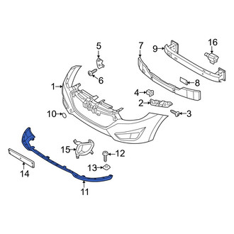 Hyundai OE - Front Valance Panel