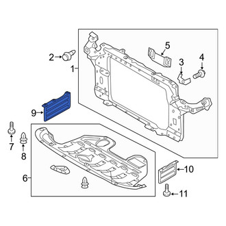 Hyundai OE - Front Right Fender Splash Shield