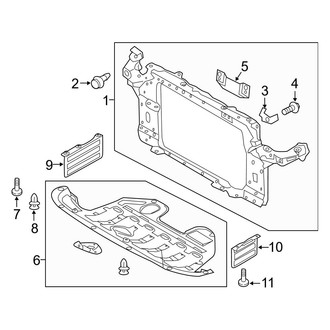 Hyundai OE - Radiator Support