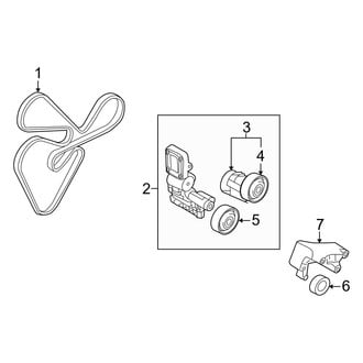 Hyundai OE - Cooling - Belts & Pulleys (GL / GLS / Limited)