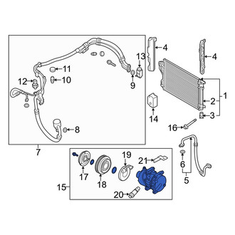 Hyundai OE - A/C Compressor