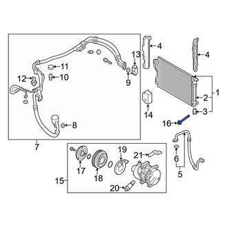 Hyundai OE - A/C Compressor Bolt