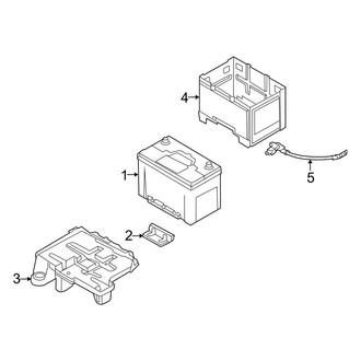 Hyundai OE - Electrical - Battery (GL / GLS / Limited)