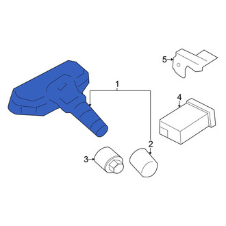 Hyundai OE - Tire Pressure Monitoring System (TPMS) Sensor