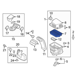 Hyundai OE - Engine Air Filter
