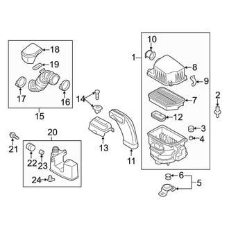 Hyundai OE - Engine - Air Intake (2.0L)