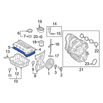 Hyundai OE - Engine Valve Cover Gasket