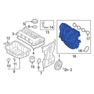Hyundai OE - Engine Intake Manifold