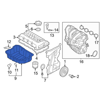 Hyundai OE - Engine Oil Pan