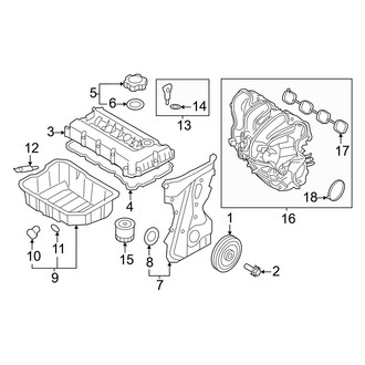 Hyundai OE - Engine Parts (2.0L)