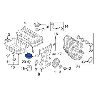 Hyundai OE - Engine Oil Cooler