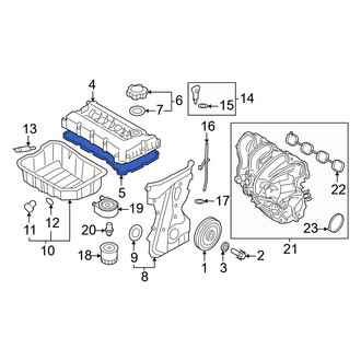 Hyundai OE - Engine Valve Cover Gasket