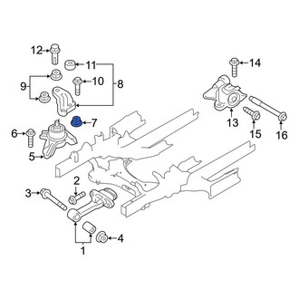 Hyundai OE - Engine Mount Nut