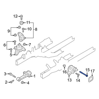 Hyundai OE - Automatic Transmission Mount Bolt