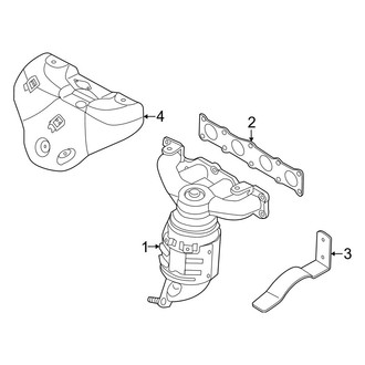 Hyundai OE - Exhaust System - Manifold