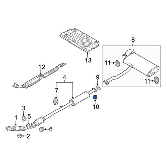 Hyundai OE - Catalytic Converter Nut