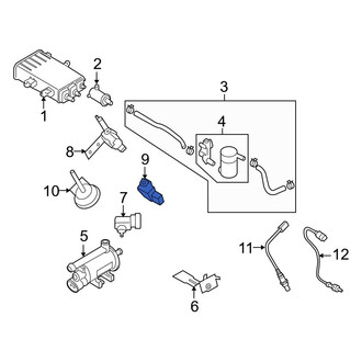 Hyundai OE - Exhaust Gas Recirculation (EGR) Vacuum Delay Valve