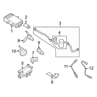 Hyundai OE - Emission System - Emission Components (GL / GLS / Limited)