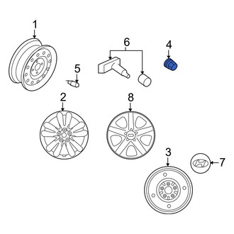 Hyundai OE - Wheel Lug Nut