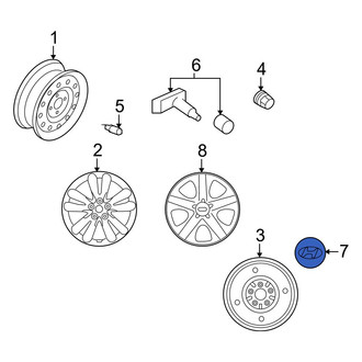 Hyundai OE - Wheel Cap