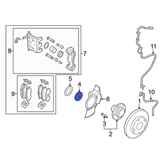 Hyundai OE - Front Wheel Bearing