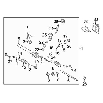 Hyundai OE - Steering Gear & Linkage