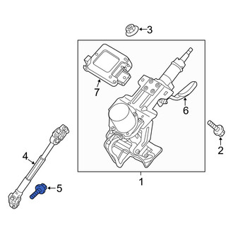Hyundai OE - Steering Shaft Bolt