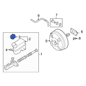 Hyundai OE - Brake Master Cylinder Reservoir Cap