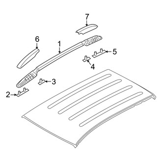 Hyundai OE - Roof - Luggage Carrier