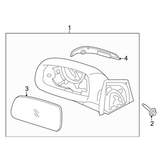 Hyundai OE - Front Door - Outside Mirrors
